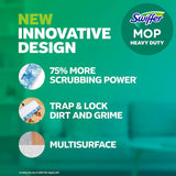 Swiffer Heavy Duty Mop Wet Multi-Surface Cloth Refills for Floor Mopping and Cleaning, Pet with Febreze Odor Defense, 32 count