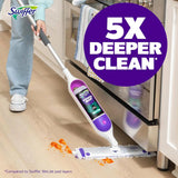 Swiffer PowerMop Floor Cleaning Solution with Unstopables Fresh Scent, PowerMop Refills, Floor Cleaner for Mopping, 25.3 fl oz, 2 Pack
