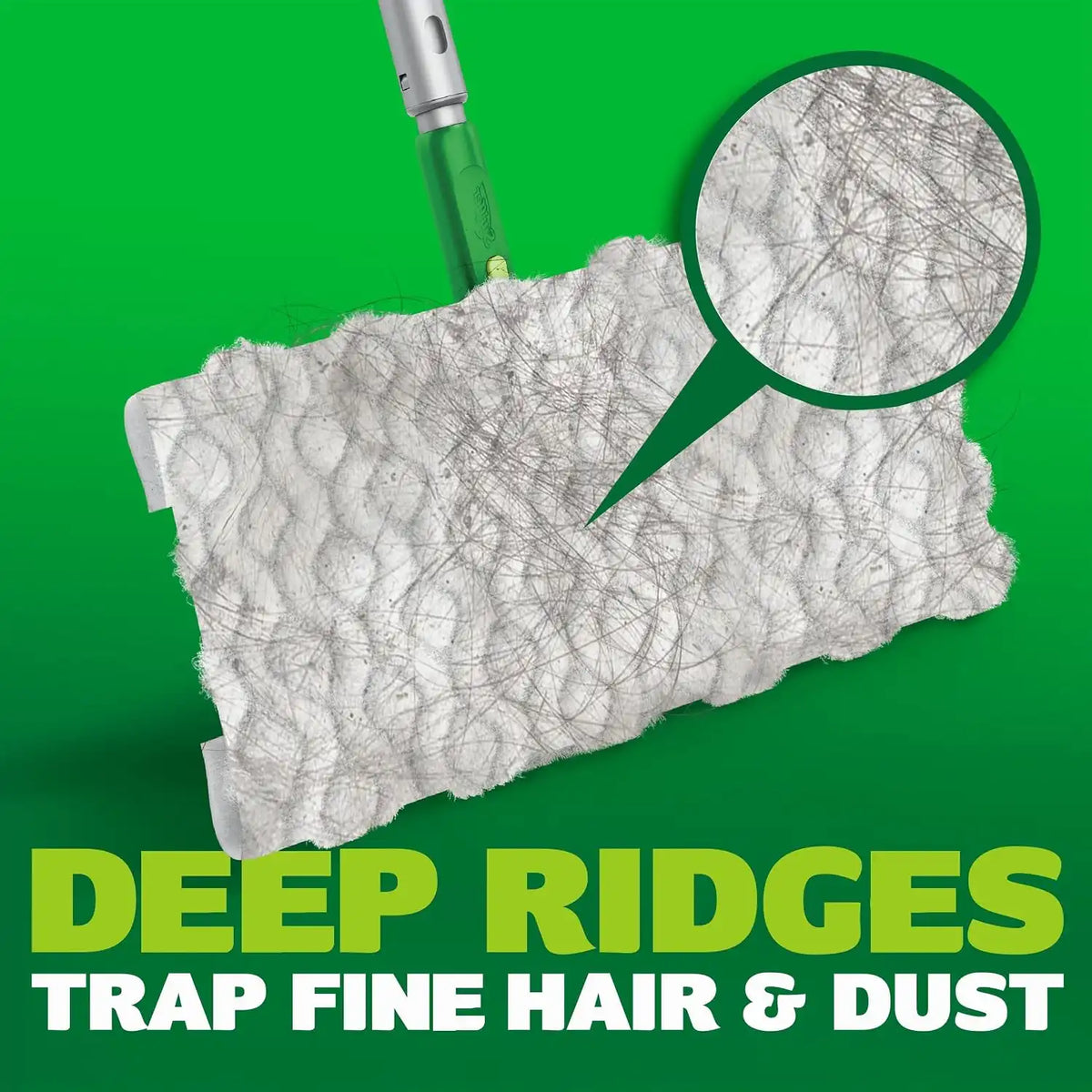 Swiffer Sweep + Mop, Dry Pads Refill, Floor Cleaner for Dirt, Dust, Hair, Cleaning Cloths for Mopping Home, Bathroom, Kitchen, Dust Mop, Floor Duster, Unscented, 52ct