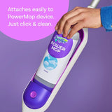 Swiffer PowerMop Liquid Floor Cleaner Refills, Solution for Power Mop, Fresh Scent, 2 Count Mopping Fluid Replacement Bottle, Spray Mops Cleaning Juice, No Bucket Needed, Multi-Surface and Wood