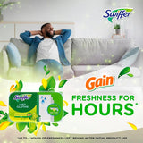 Swiffer Sweeper Wet Mopping Cloths, Multi-Surface Floor Cleaner with Gain Original Scent, 24 Count (Pack of 3)