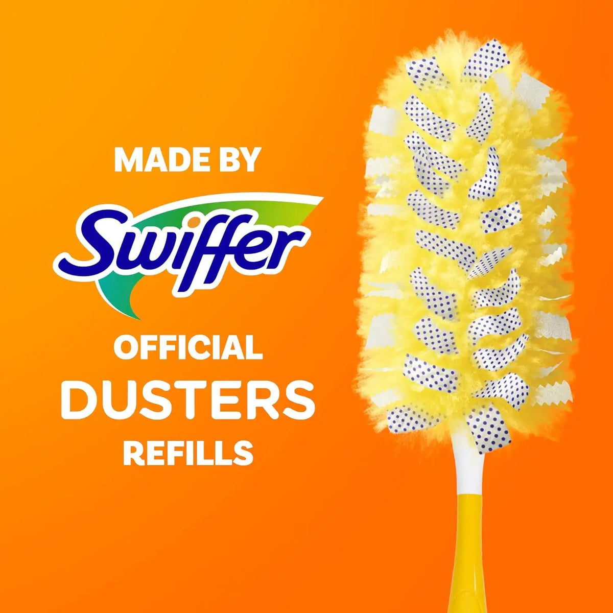 Swiffer Pet Heavy Duty Dusters Refills, Multisurface 360 Dusters with Febreze Odor Defense, 11 Count (Pack of 3)