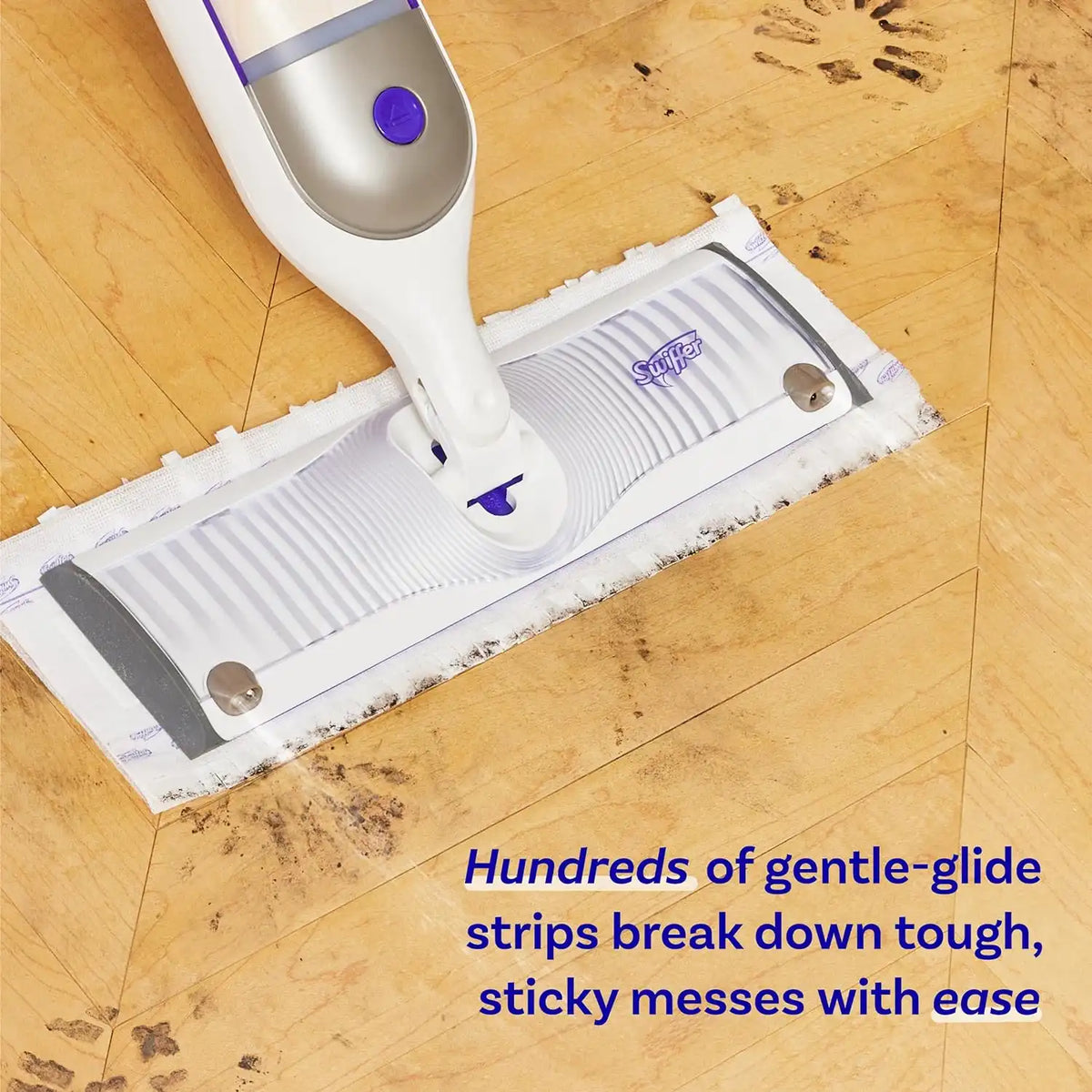 Swiffer PowerMop Wood Mopping Pad Refills for Floor Cleaning, 11 Count (Pack of 2)