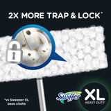 Swiffer Sweeper Heavy Duty Multi-Surface Dry Cloth Refills for Floor Sweeping and Cleaning, 10 count, Pack of 2