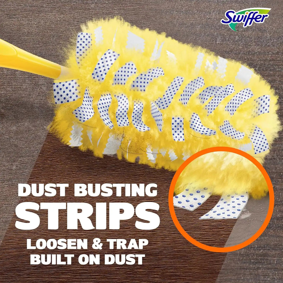 Swiffer Dusters Heavy Duty Multi-Surface Duster Refills for Cleaning, Unscented, 11 Count